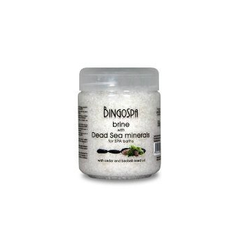. BINGOSPA Solanka z minerałami Morza Martwego z olejkiem cedrowym 550g